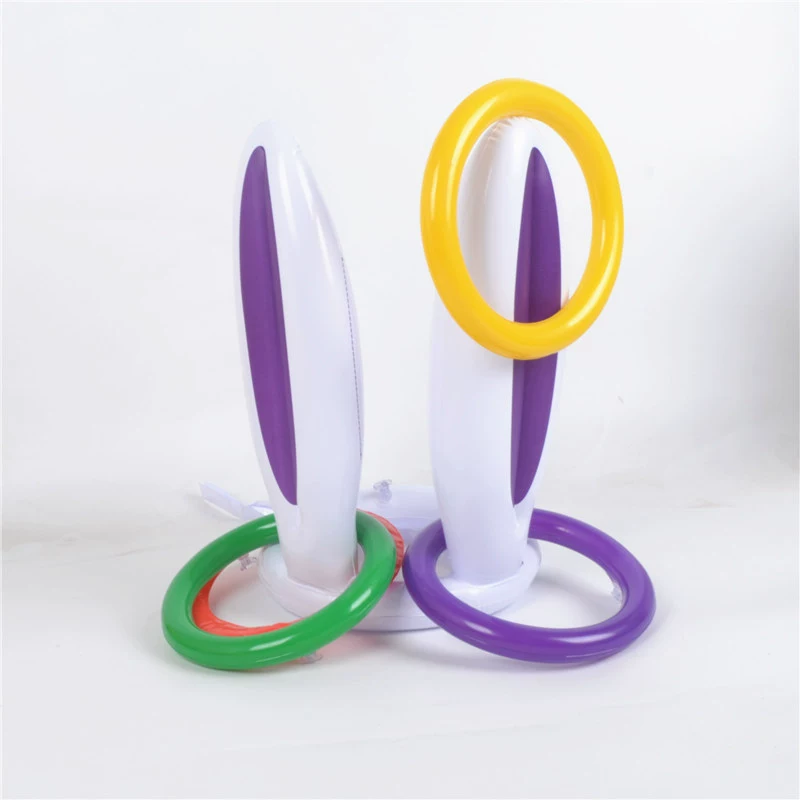 Inflatable rabbit PVC, rings, (Cross-border trading)