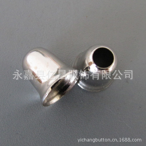 金属铁制吊钟 喇叭形全铁帽绳扣 绳尾止吊粒