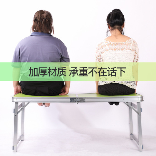Wholesale New Outdoor Folding Table Aluminum Folding Table and Chairs, Portable Folding Camping Table