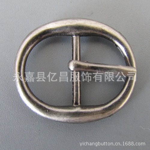 椭圆形腰带扣 金属皮带钎子腰间调节扣衣服 合金日字扣纽扣辅料