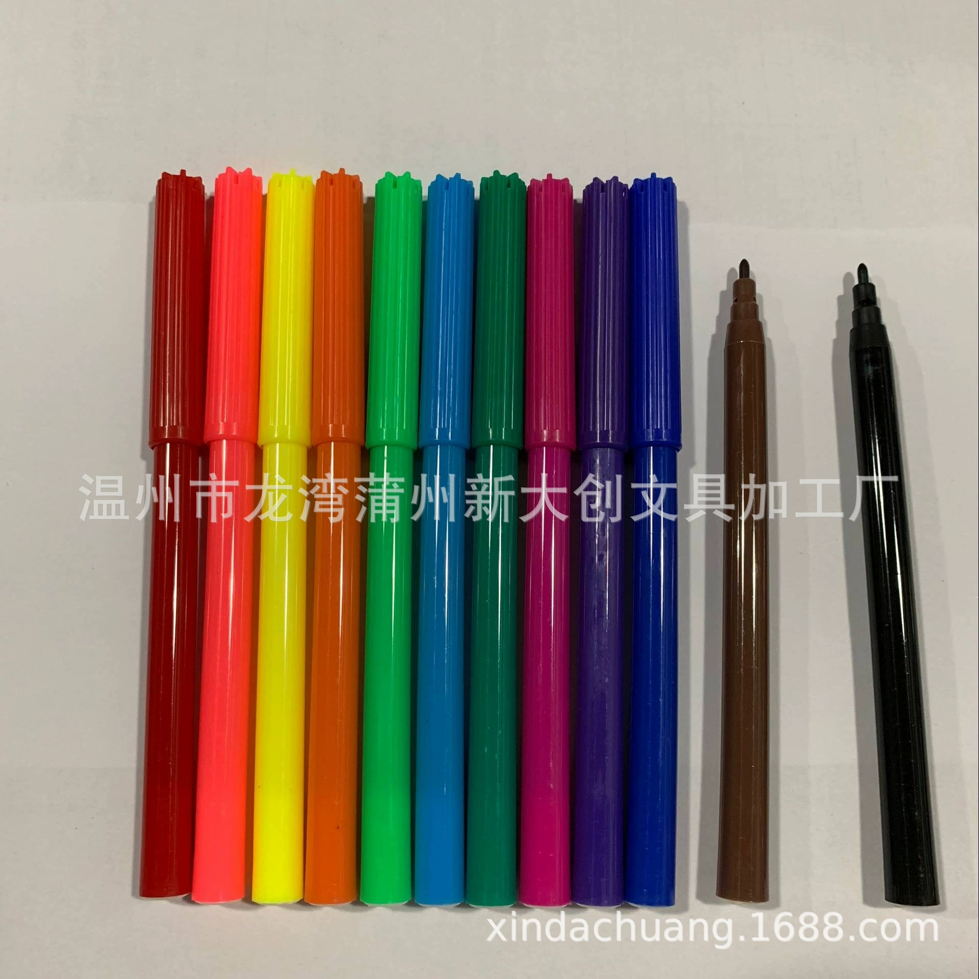 858 низкая цена Акварельная ручка костюм Защита окружающей среды нетоксичные производители оптом детская живопись цветная ручка художественная кисть Моющаяся