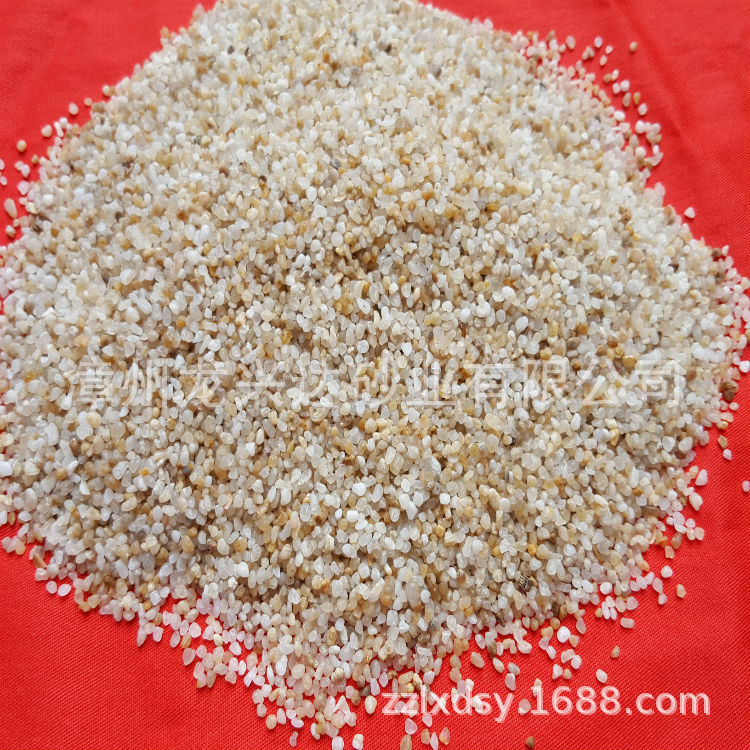 福建石英砂0.9-1.2水处理滤料 水质砂滤料过滤沙1-2水处理用滤料