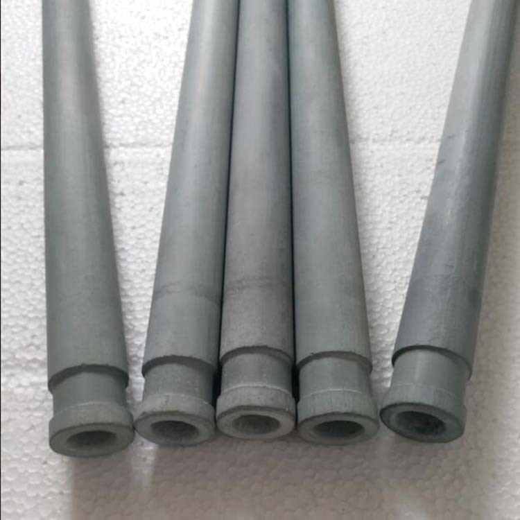 高质量碳化硅结合带法兰热电偶保护管 热电偶保护管