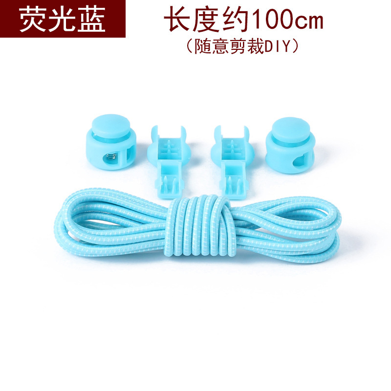 Fabricante de cordones de color Banda elástica redonda de primavera hebilla banda niños adultos elástico libre cordón Perezoso