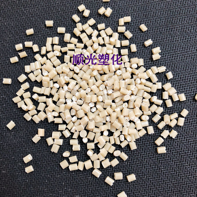 米黄abs塑料颗粒再生颗粒回料  冲击12 可喷漆电镀配色