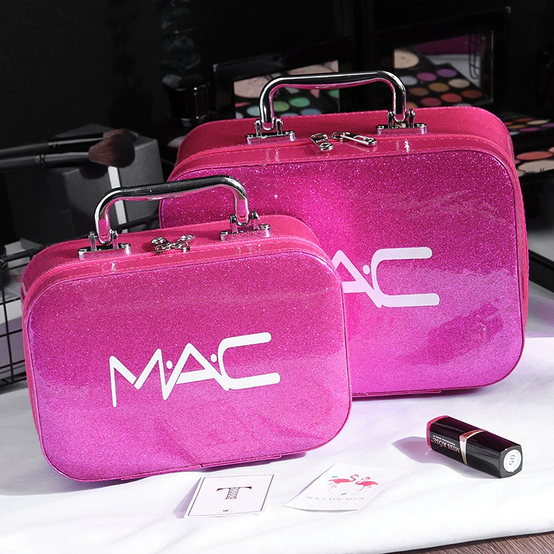 Mac, модный косметичка, стразы для ногтей, вместительная коробка для хранения, сумка-органайзер для путешествий, в корейском стиле, оптовая