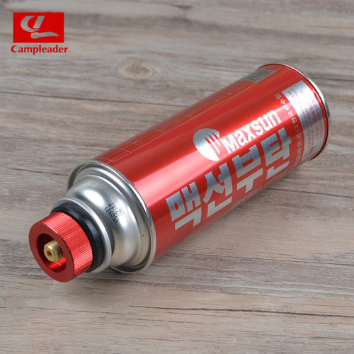 Outdoor stove long gas tank adapter round adapter stove adapter row red adapter self-closing type