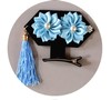 Retro children's hairgrip with tassels, hair accessory, European style