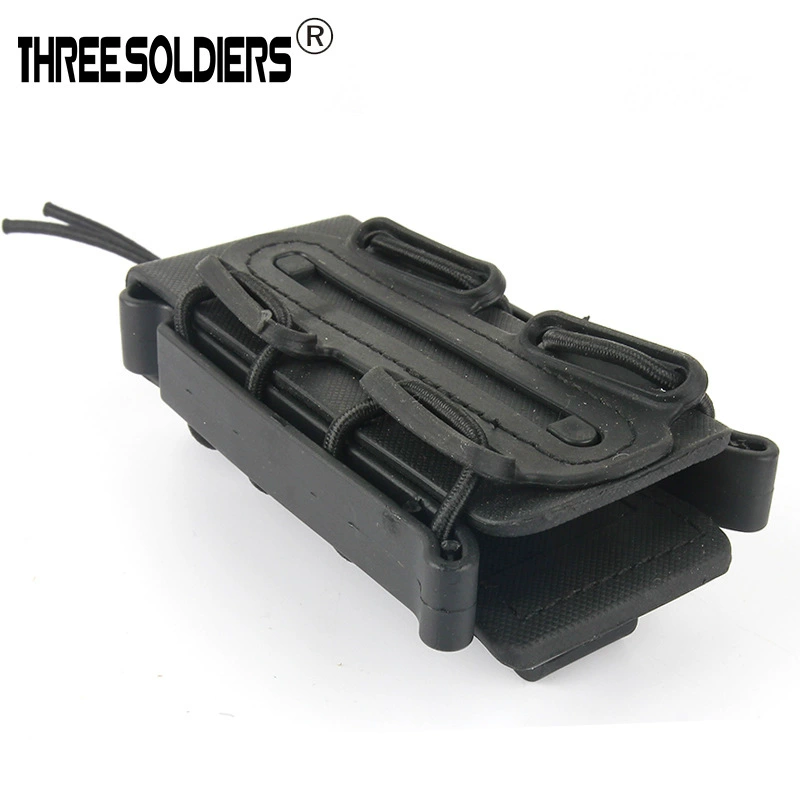 Тактическая MOLLE на одну связку для скалярной сумки ThreeSoldiers, эластичная быстросъемная пряжка под 9 мм/45 ACP, 0,5 л