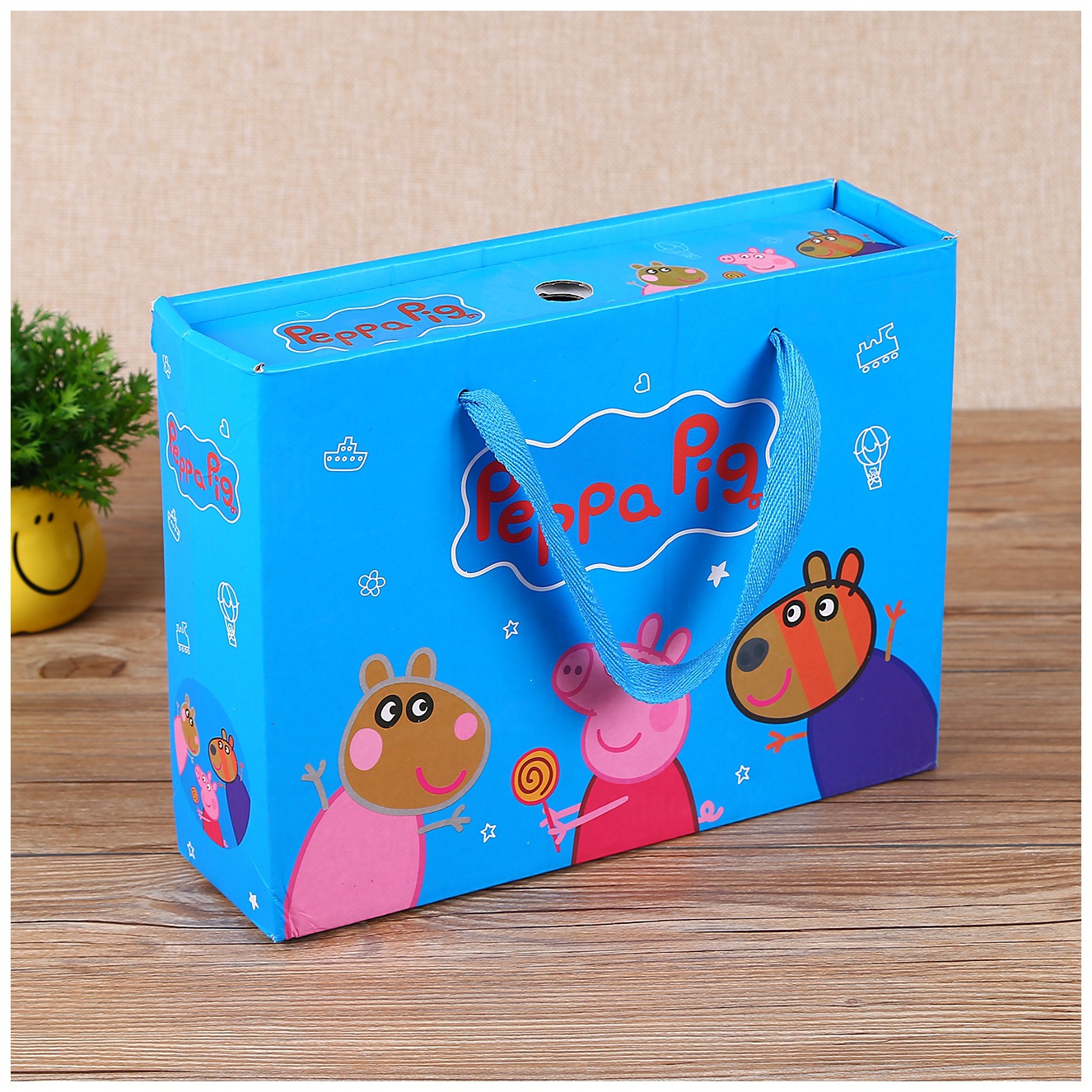 婚庆包装纸盒抽屉式卡通彩盒回礼满月伴手礼盒结婚喜糖礼品盒