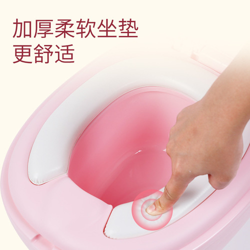 Extra large flush sound music children's toilet baby small toilet simulated plastic toilet children's toilet