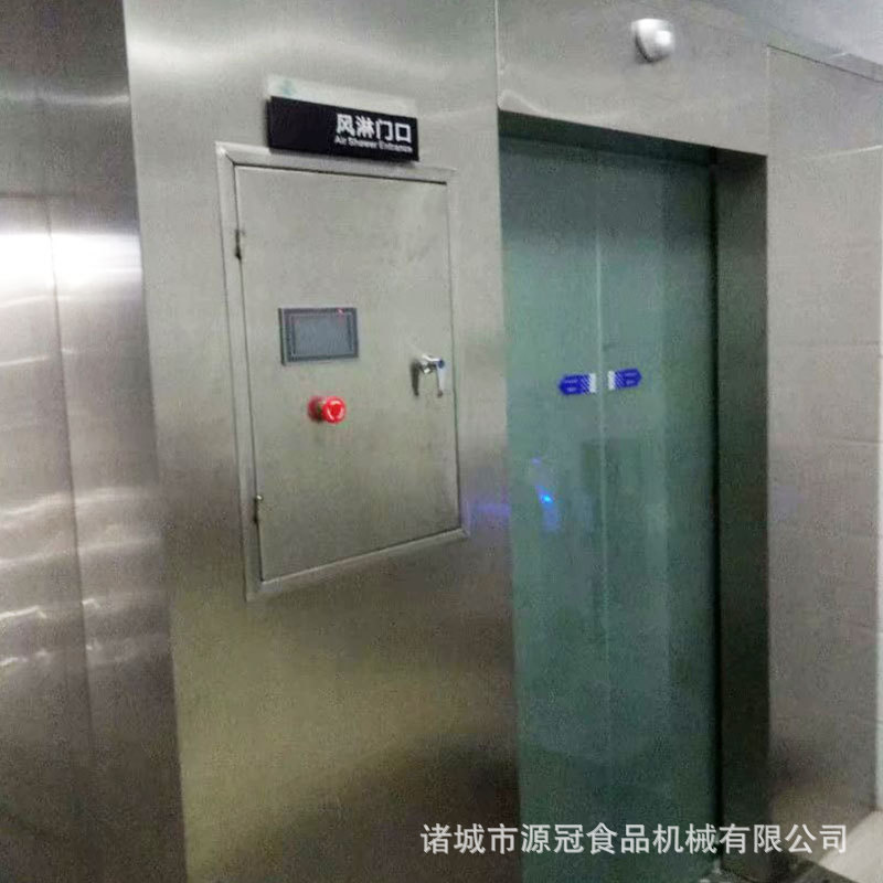 供应语音提示风淋室液晶显示大型不锈钢风淋门车间净化风淋通道