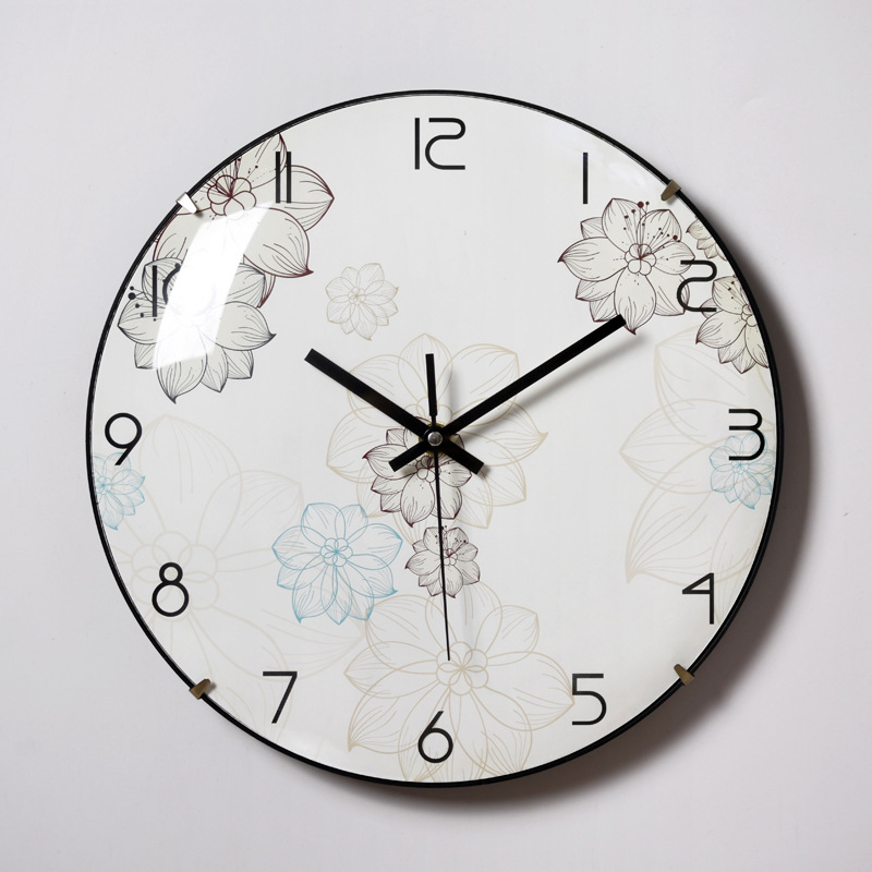 Reloj de pared de plástico, reloj de pared de metal, todo tipo de reloj de pared publicitario, procesamiento de reloj de pared digital de moda creativo personalizado