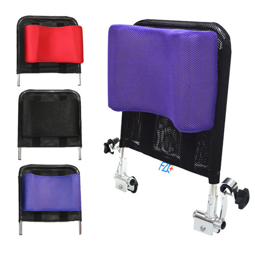 Mesh Breathable Adjustable Angle Wheelchair Headrest Neck Pillow Universal Heightened Wheelchair Accessories Dropshipping