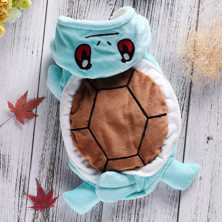 Зимняя Одежда для собак черепаха Big Dog щенок трансформация на флисовой подкладке Одежда для маленьких и средних собак милый питомец оптом прямая дистрибуция