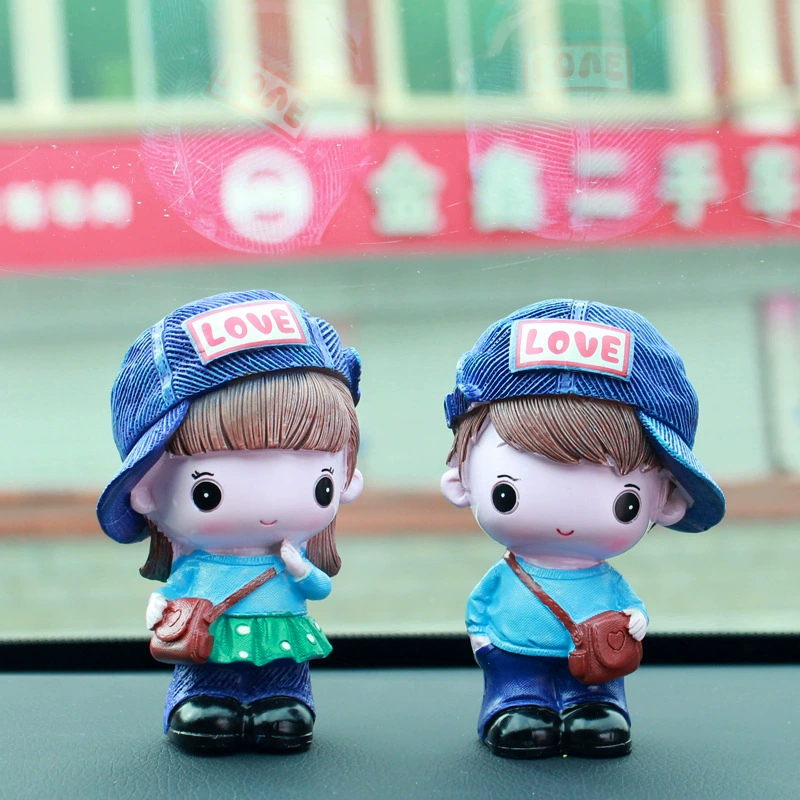 Креативные Автомобильные украшения милая кукла украшение автомобиля автомобиль подарок парфюмерные украшения Любители