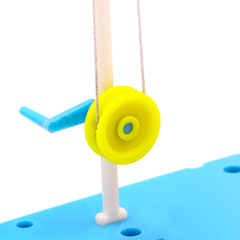 科技小製作旗幟升降台stem創客教育材料包幼兒園小學生手工作業