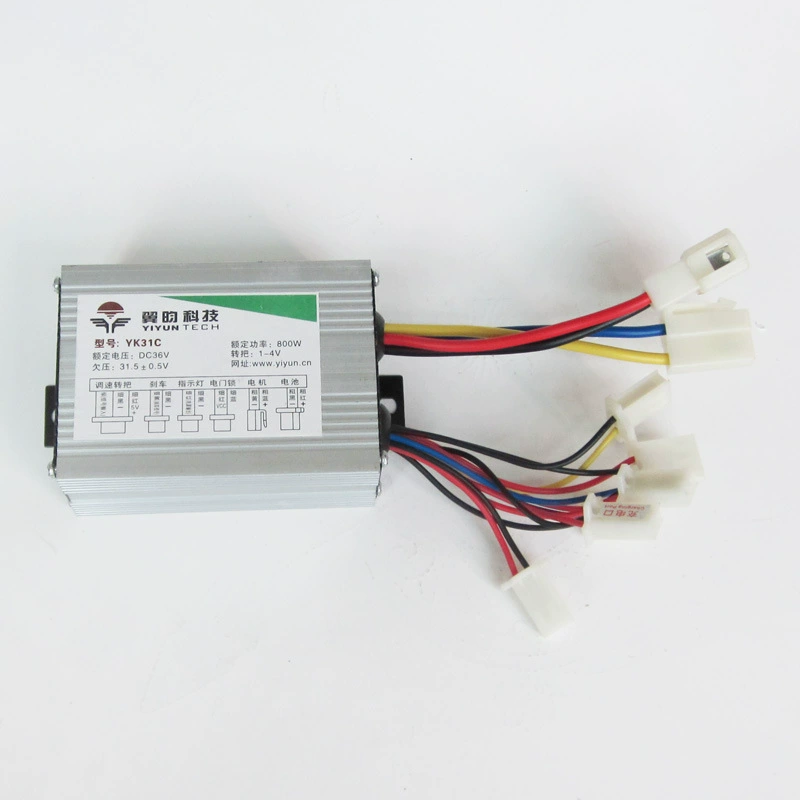 Листья Монопоя Листья Монопоя 36V800W Электрический трехколесный велосипед с щеткой контроллер двигателя 36V800W Крыло