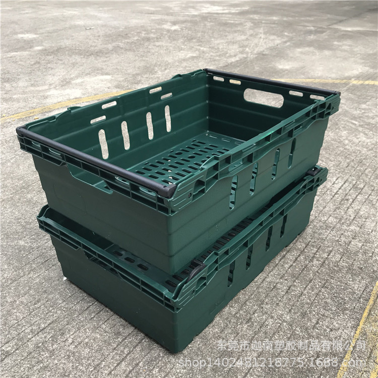 厂家供应新料PP手提超市篮商场超市果蔬陈列筐堆头配货筐购物篮