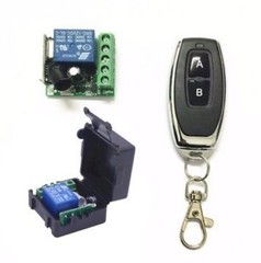 315MHz Smart Wireless Light Switch with Self-Locking One-Touch Remote Control 12V Single-Channel Electronic Access Control Remote Switch