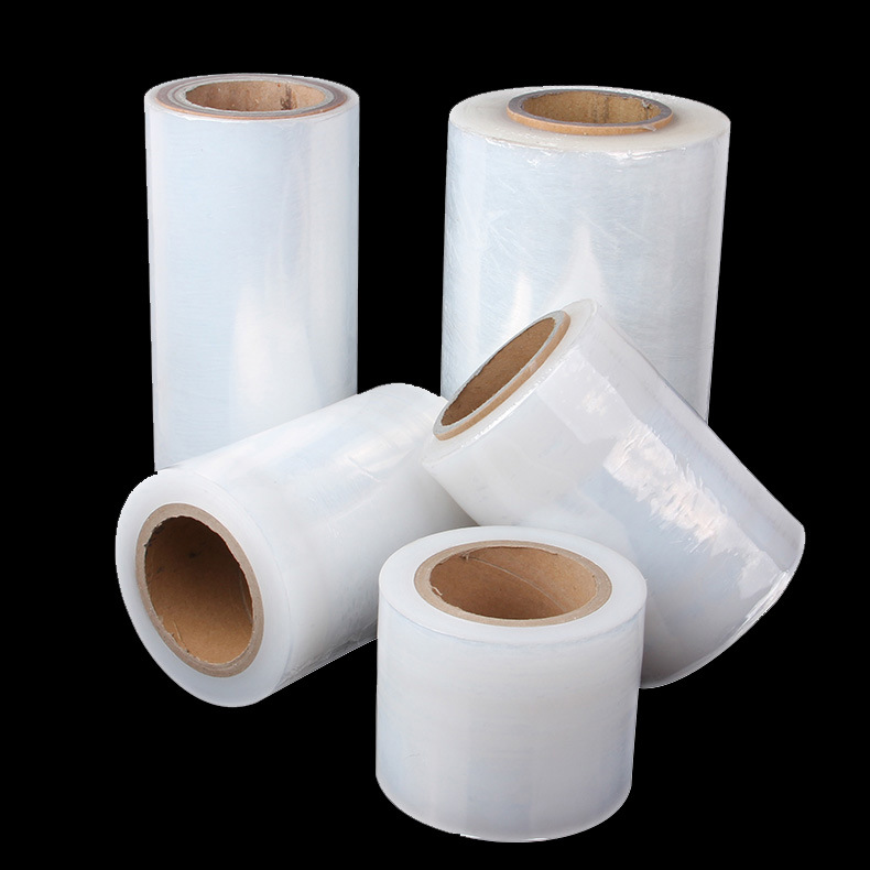 pe拉伸缠绕膜包装膜 PE拉伸缠绕膜宽50cm 工业高粘PE保鲜膜薄膜