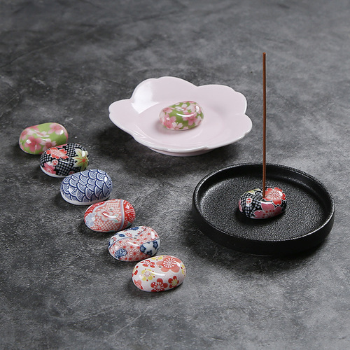 Japanese incense sticks/incense inserts/incense stands/incense dishes/incense tools/incense holders ceramic incense tray manufacturers wholesale