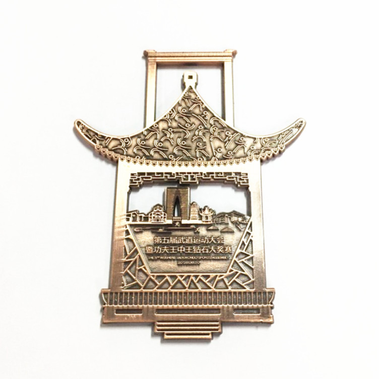 厂家门业卫浴标牌冲压点漆抛光拉丝金属商标贴