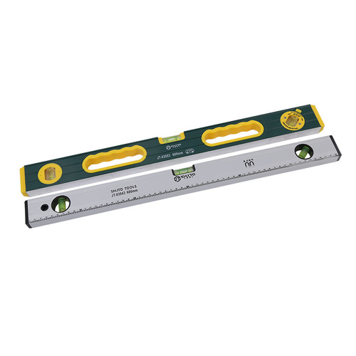 Manufacturer strong magnetic aluminum alloy spirit level 60cm 100cm measuring tool hardware tools