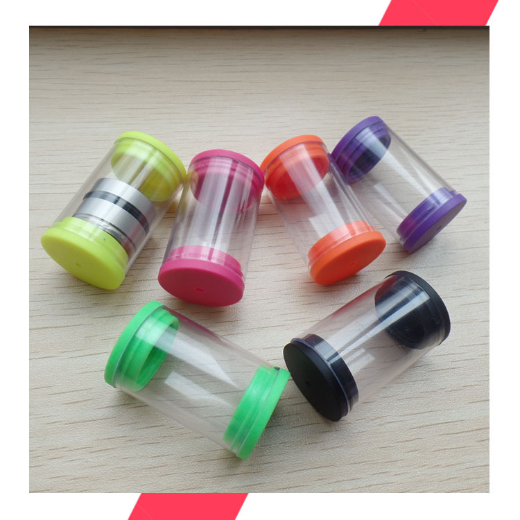 厂家批发包装管 PVC材质塑料硬管两头配盖子 五金件包装管