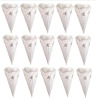 Amazon wedding sprinkle flower laser hollow paper lace -shaped paper flower cylinder white DIY rose edge wholesale