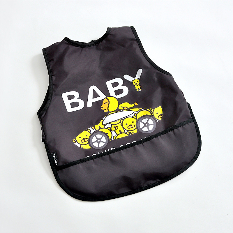 쌀 가방-럭셔리카 로고. 블랙