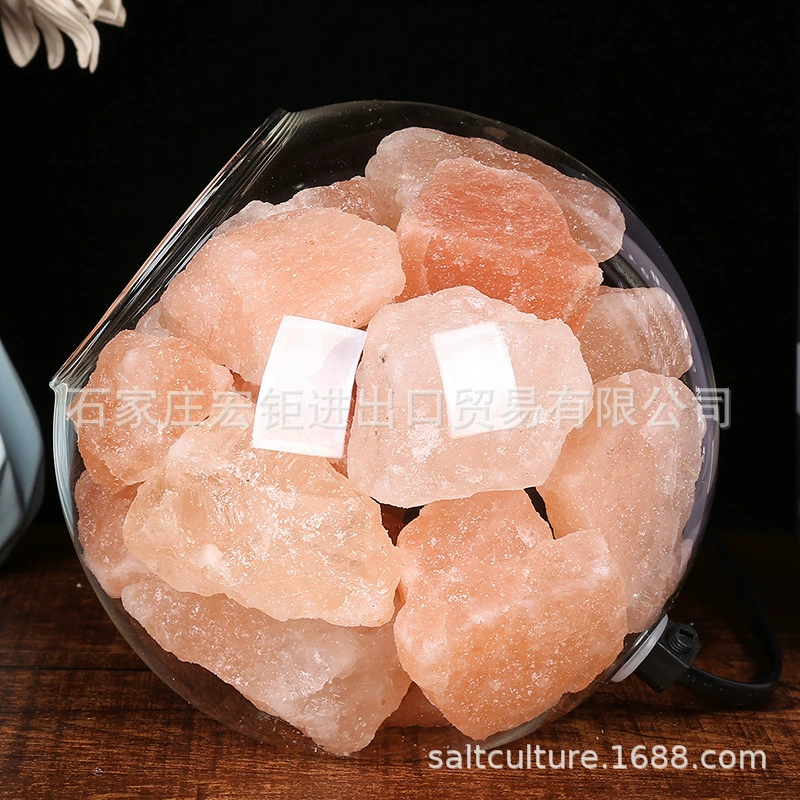 Источник-поставщик напрямую продаёт из Himalayan crystal salt light glass container творческий свет святящий соль