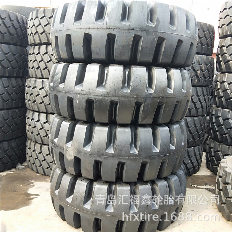 供应铲车轮胎23.5-25 L-5 大块加深花纹 矿用装载机真空轮胎