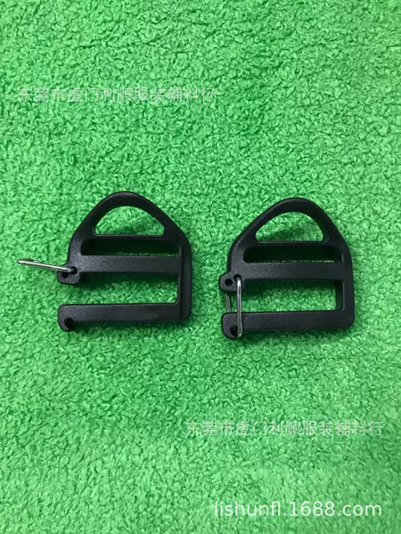 Factory supply webbing 2.5cm trapezoidal adjustment buckle four plastic 1 inch trapezoidal buckle 25mm