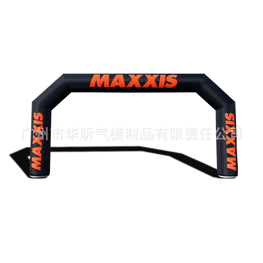 厂家直销 华昕专业高清喷绘开业庆典广告充气气模拱门方拱门