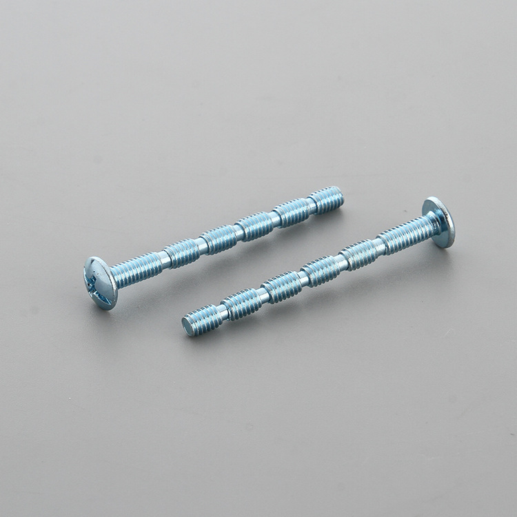 Discounted M4*45 Furniture Sectional/Bamboo Joint Screws/Eleven-Slot Composite Large Flat Head Mobile Phone Screw Bolts