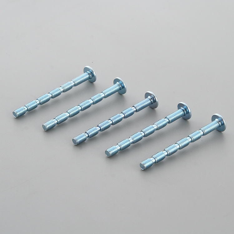 Discounted M4*45 Furniture Sectional/Bamboo Joint Screws/Eleven-Slot Composite Large Flat Head Mobile Phone Screw Bolts