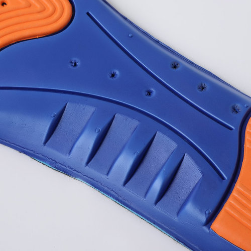 【Footage】Perforated fabric summer military training EVA insoles, autumn and winter comfortable men's running sports insoles