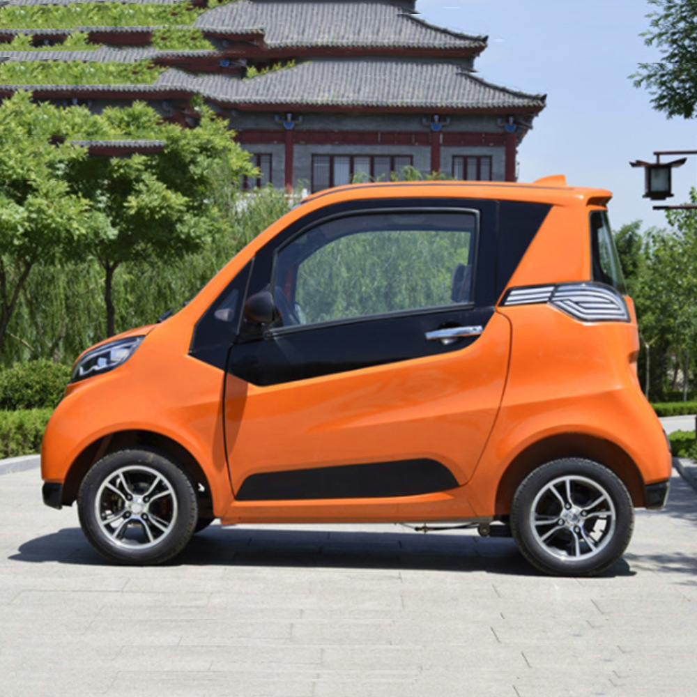 Electric car on four wheels for adults