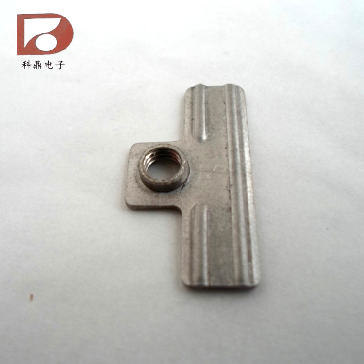 厂家批发供应M4接线片电热电器五金配件连接件冲压件批发