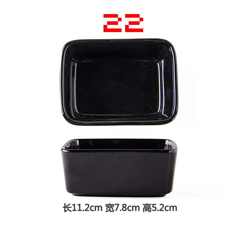 Plato de condimento de cerámica plato de vinagre de mostaza plato de China de hueso