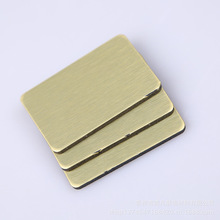 厂家供应 内外墙 4.0mm厚8丝 常州批发 金拉丝铝塑板