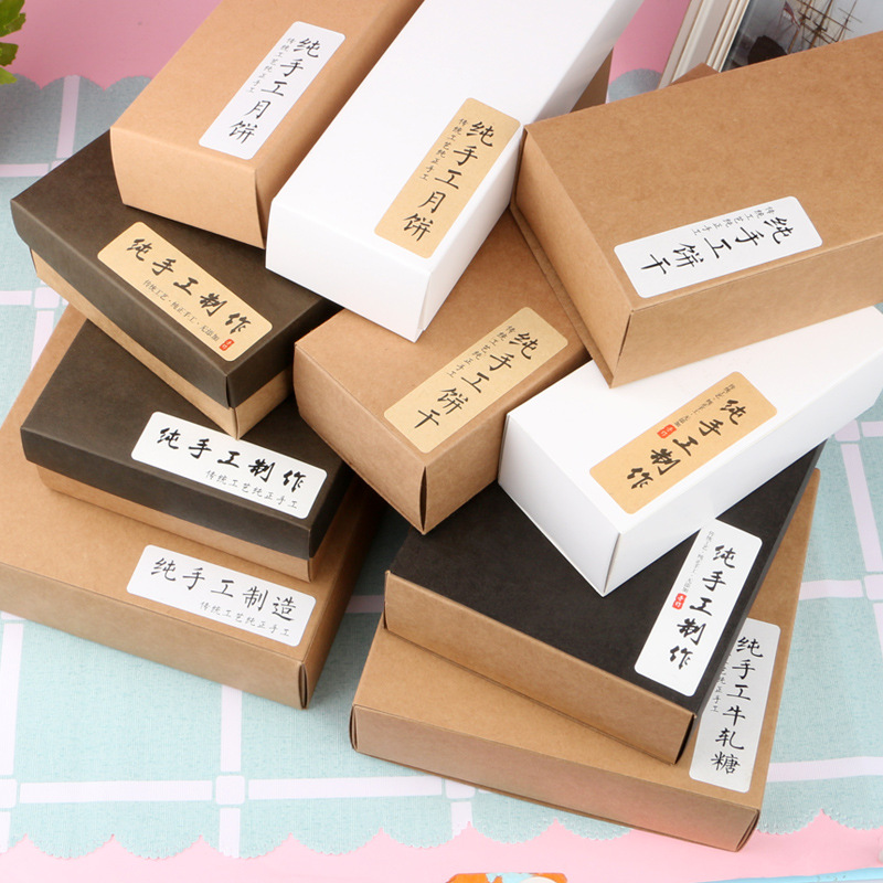 纯手工 饼干 月饼 牛轧糖 雪媚娘 贴纸 不干胶 8枚/张 厂家直销