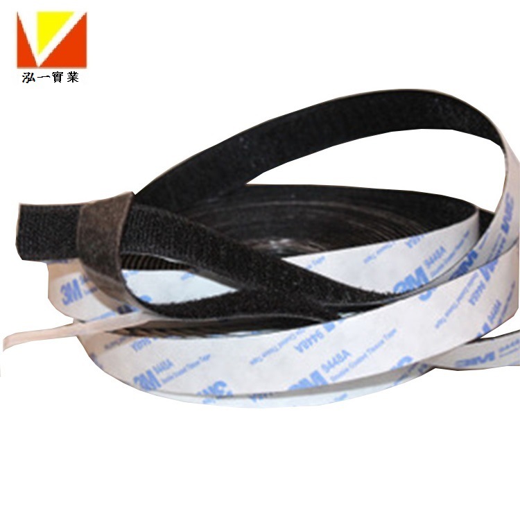 Hot selling factory direct sales 3 m adhesive Velcro nylon punch…