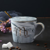 Marble ceramics, brand cup, coffee gift box for beloved, European style, Birthday gift, wholesale