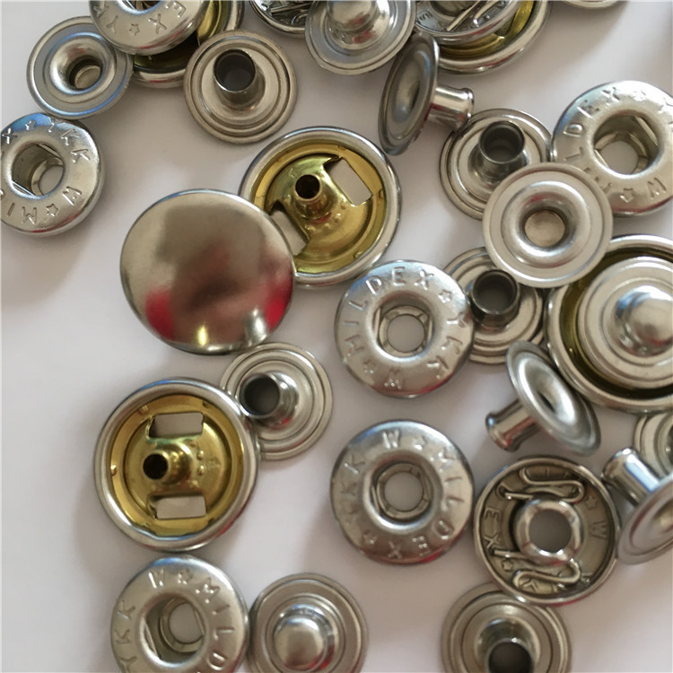 Ykk Zipper Wholesale Four-Way Zipper Gold Silver Antique Bronze Round Button Clothing Jacket Ykk Large White Zipper