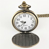 Retro big bronze pocket watch