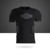 Black, with short sleeve