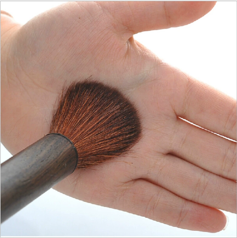 淘瓷八 Ebony Pot Pen Tea Sweeping Pen Tea Brushing Tea Needle Solid Wood Six Gentlemen Household Tea Ceremony Accessories Handmade