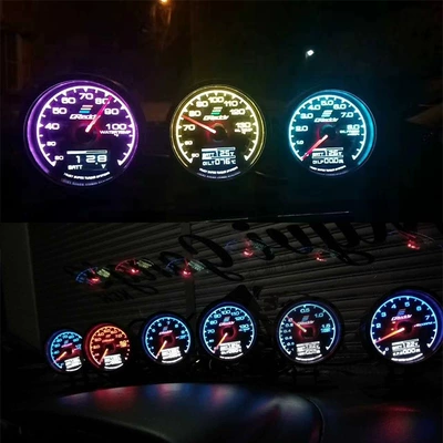 Car supplies car modification instrument water temperature oil temperature vacuum voltage speed oil pressure turbine meter